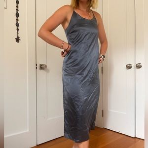 Amsterdam boutique silk slip dress